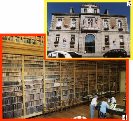 Mairie et bibliothque d'Avranches