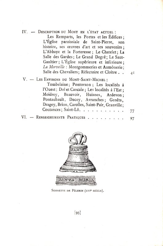 Guide du Mont et des environs