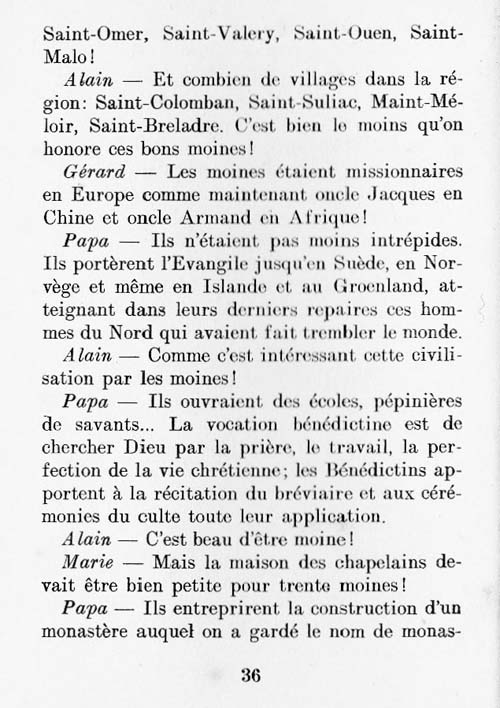 Le Mont Saint-Michel, un livre pour les croiss page 36