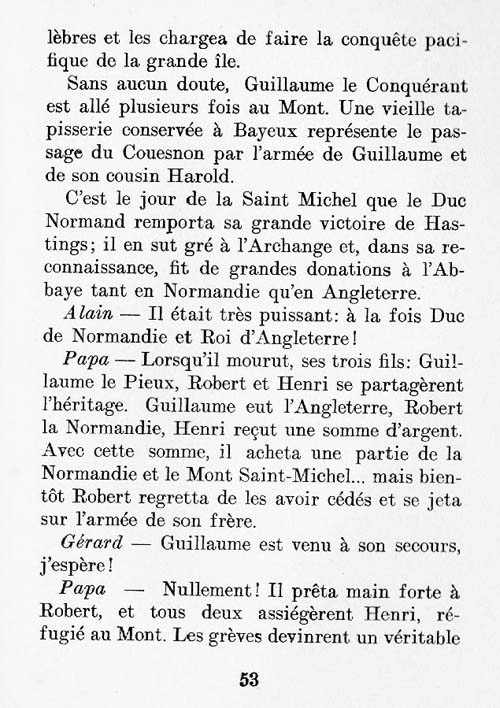 Le Mont Saint-Michel, un livre pour les croiss page 53