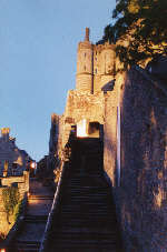Grand degr, chatelet du Mont Saint Michel